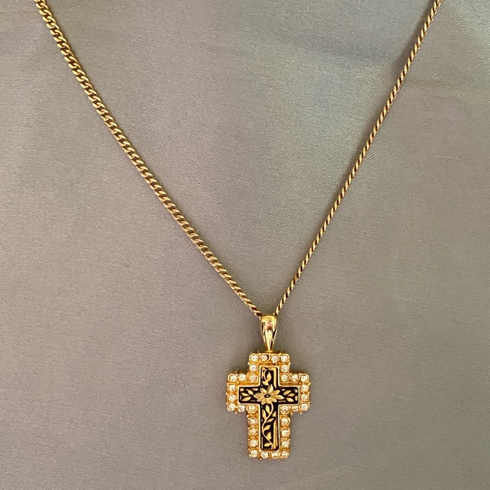 Gold Cross Necklace
